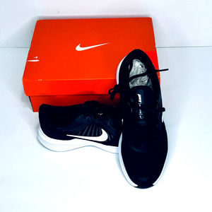 Nike Downshifter 10 Black White Tennis Shoe